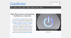 Desktop Screenshot of cloudbroker.com